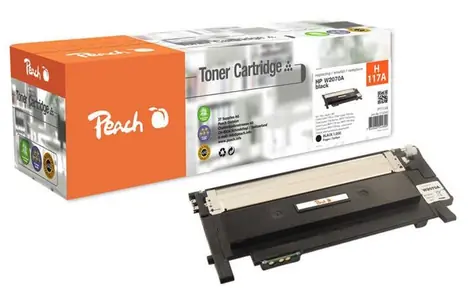 Peach 117A kompatibilní toner černá / pro HP Color Laser 150a & 150nw & HP Color Laser MFP 178nw & 179fnw / 1000 stran