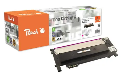 Peach 117A kompatibilní toner fialová / pro HP Color Laser 150a & 150nw & HP Color Laser MFP 178nw & 179fnw / 700 stran