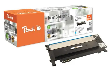 Peach 117A kompatibilní toner modrá / pro HP Color Laser 150a & 150nw & HP Color Laser MFP 178nw & 179fnw / 700 stran