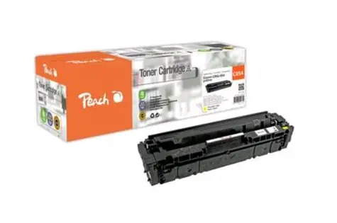 Peach CRG-054 kompatibilní toner žlutá / i-SENSYS LBP621Cw & MF641Cw & i-SENSYS MF645Cx / 1.200 stran