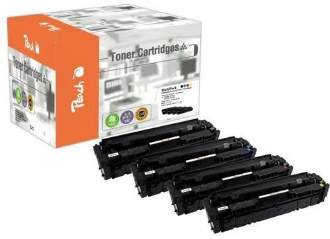 Peach CF410X komaptibilní toner 4-MultiPack / HP LaserJet Pro M452 M477 Color
