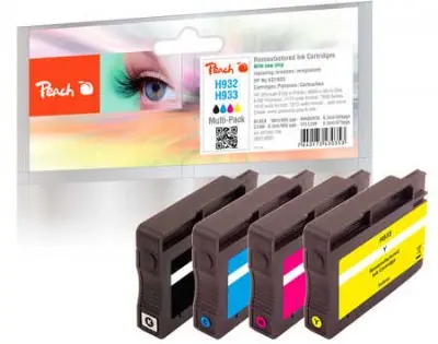 Peach 932 alternativní cartridge Multi-Pack / HP OFFICEJET 6100 / 1x16 3x8.5ml