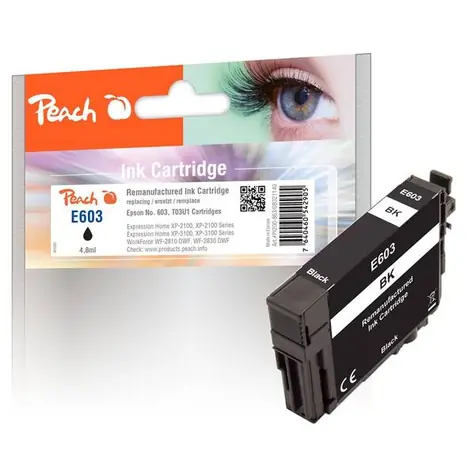 Peach kompatibilní cartridge Epson No 603 černá  / 4.8 ml
