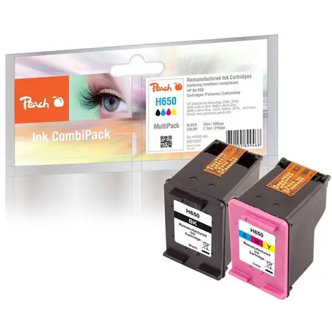 Peach kompatibilní cartridge 650 MultiPack / DeskJet 2515 / 12 ml  7.1 ml