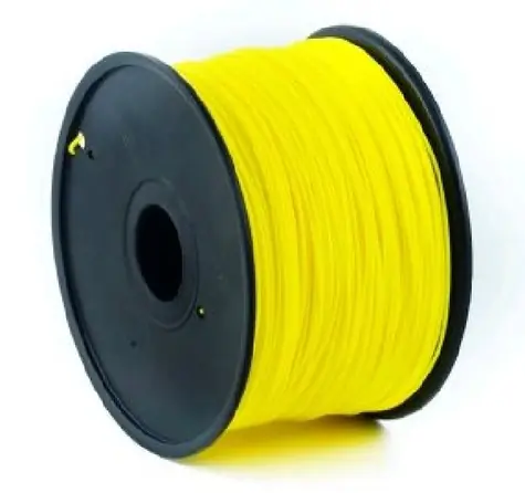 Gembird 3DP-ABS1.75-01-Y Filament ABS žlutá / struna pro 3D tiskárnu / ABS / 1.75mm / 1kg