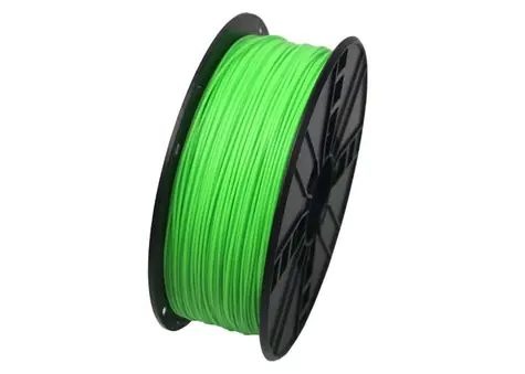 Gembird 3DP-ABS1.75-01-FG Filament ABS fluorescenční zelená / struna pro 3D tiskárnu / ABS / 1.75mm / 1kg