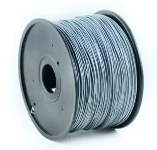 Gembird 3DP-ABS1.75-01-S Filament ABS stříbrná / struna pro 3D tiskárnu / ABS / 1.75mm / 1kg
