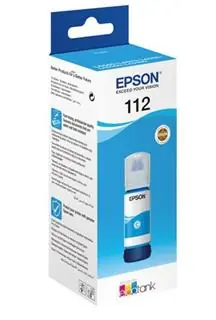 Epson originální inkoust no. 112 modrá / pro EcoTank L6490 & L6460 / 6.000 stran