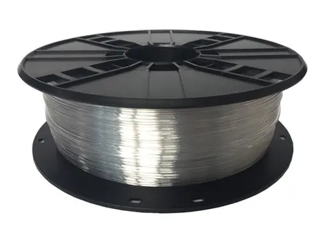 Gembird 3DP-PETG1.75-01-NAT Filament PETG transparentní / struna pro 3D tiskárnu / PETG / 1.75mm / 1kg