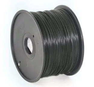 Gembird 3DP-PLA1.75-01-BK Filament PLA černá / struna pro 3D tiskárnu / PLA / 1.75mm / 1kg