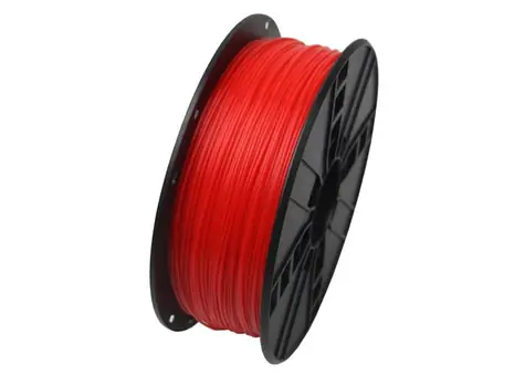Gembird 3DP-PLA1.75-01-FR Filament PLA fluorescenční červená / struna pro 3D tiskárnu / PLA / 1.75mm / 1kg