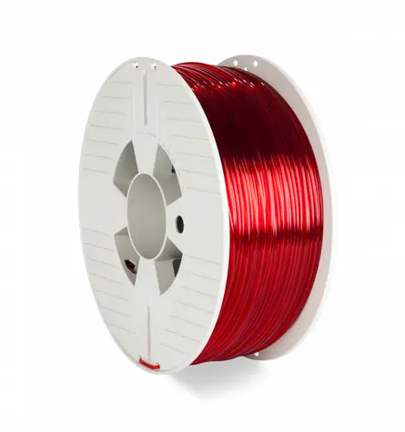 Verbatim 3D Printer Filament PET-G 2.85mm 123m 1kg červená-transparentní