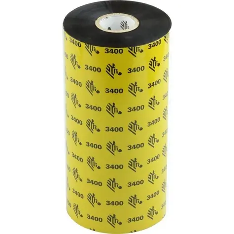 ZEBRA ZipShip 3400 TTR páska / Wax-Resin / 156mm / 450m / out / 1