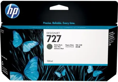 HP 727 (C1Q12A) originální cartridge černá / HP DesignJet T1500 & T1500 & T250 / 300 ml