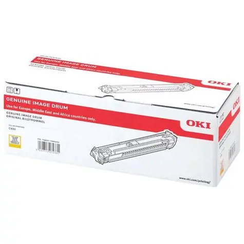 OKI originální obrazový válec pro C650dn žlutá / 2x 50.000 stran