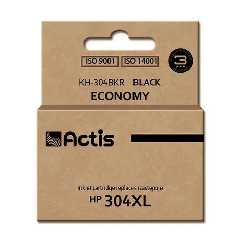 Actis KH-304BKR kompatibilní cartridge 304XL černá / DeskJet 3720 15 ml