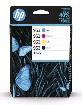 HP 953 CMYK multipack originální inkoustová kazeta / 900 stran + 3x 630 stran / CMYK 