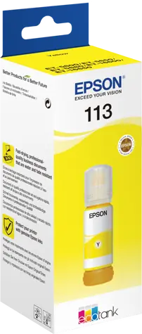 Epson originální inkoust no. 113 žlutá / pro EcoTank L5290 / 6.000 stran