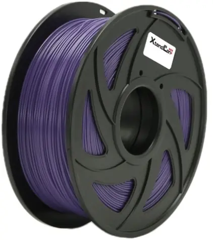 XtendLan PLA filament zářivě-fialová / struna pro 3D tiskárnu / PLA / 1.75mm / 1kg   