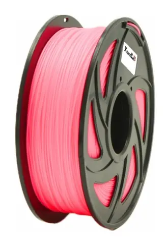 XtendLan PETG filament růžově-červená / struna pro 3D tiskárnu / PETG / 1.75mm / 1kg 