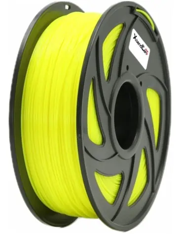 XtendLan PETG filament zářivě-žlutá / struna pro 3D tiskárnu / PETG / 1.75mm / 1kg   