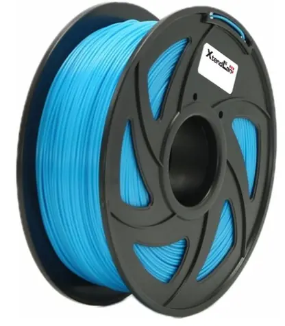 XtendLan PETG filament blankytně-modrá / struna pro 3D tiskárnu / PETG / 1.75mm / 1kg   