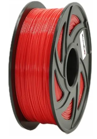 XtendLan PETG filament šarlatově-červená / struna pro 3D tiskárnu / PETG / 1.75mm / 1kg   
