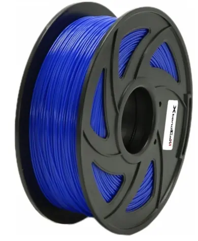 XtendLan PETG filament zářivě-modrá / struna pro 3D tiskárnu / PETG / 1.75mm / 1kg   