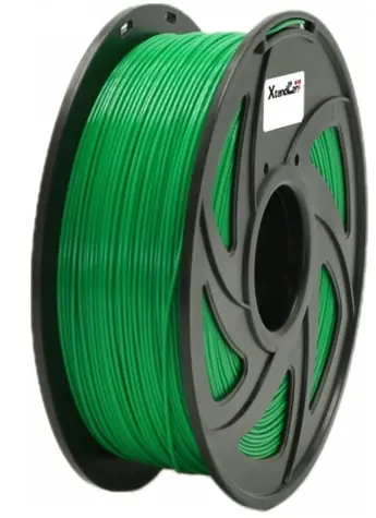 XtendLan PETG filament zářivě-zelená / struna pro 3D tiskárnu / PETG / 1.75mm / 1kg   