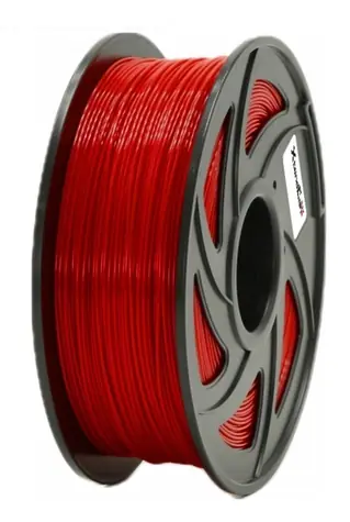 XtendLan PETG filament červená / struna pro 3D tiskárnu / PETG / 1.75mm / 1kg   
