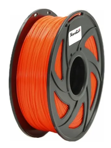XtendLan PETG filament oranžová / struna pro 3D tiskárnu / PETG / 1.75mm / 1kg   