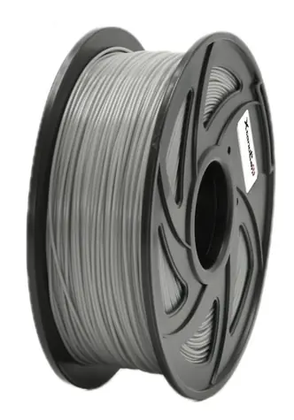 XtendLan PETG filament světle-šedá / struna pro 3D tiskárnu / PETG / 1.75mm / 1kg   