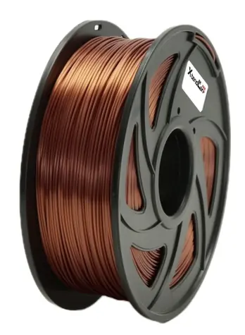XtendLan PETG filament cihlově-hnědá / struna pro 3D tiskárnu / PETG / 1.75mm / 1kg   