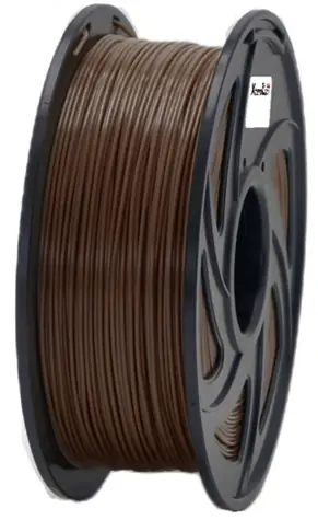 XtendLan PETG filament hnědá / struna pro 3D tiskárnu / PETG / 1.75mm / 1kg   