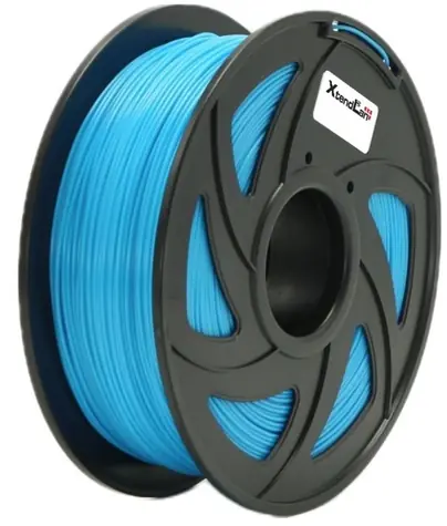 XtendLan PLA filament blankytně-modrá / struna pro 3D tiskárnu / PLA / 1.75mm / 1kg   