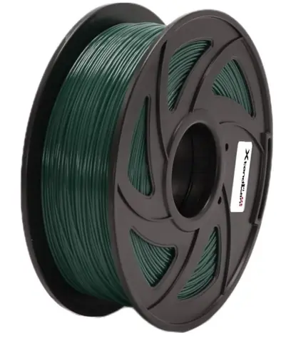 XtendLan PLA filament myslivecky-zelená / struna pro 3D tiskárnu / PLA / 1.75mm / 1kg   