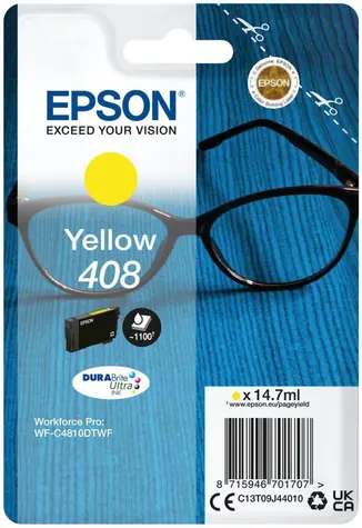 Epson DURABrite Ultra 408L žlutá / pro WF-C4810DTWF / 14.7 ml
