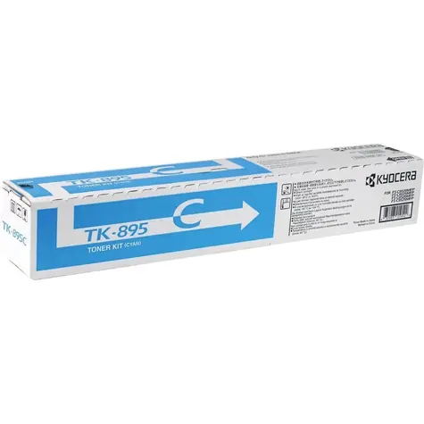 Kyocera TK-895C Toner modrá / pro FS-802x / výtěžnost až 6.000 stran