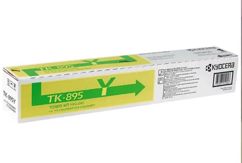 Kyocera TK-895Y Toner žlutá / pro FS-802x / výtěžnost až 6.000 stran