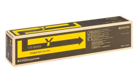 Kyocera TK-8505Y Toner žlutá / pro TASKalfa 4550 4551 5550 5551ci / výtěžnost až 20.000 stran