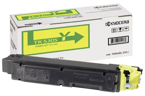 Kyocera TK-5305Y Toner žlutá / pro TASKalfa 350 & 351ci / výtěžnost až 6.000 stran