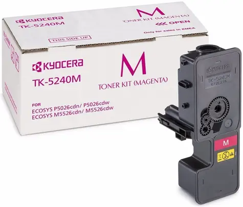 Kyocera TK-5240M Toner fialová / pro M5526cdn & cdw & P5026cdn & cdw / výtěžnost až 3.000 stran