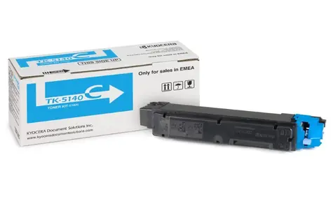 Kyocera TK-5140C Toner modrá / pro P6130cdn & M6030cdn / výtěžnost až 5.000 stran