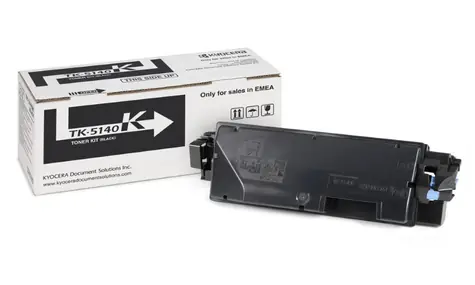Kyocera TK-5140K Toner černá / pro P6130cdn & M6030cdn / výtěžnost až 7.000 stran