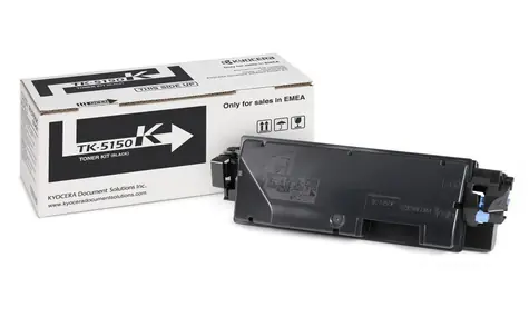 Kyocera TK-5150K Toner černá / pro P6035cdn & M6035cidn & M6535cidn / výtěžnost až 12.000 stran