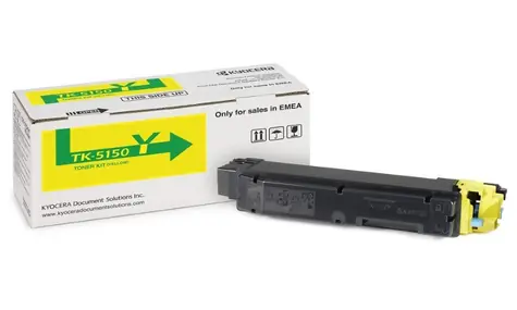 Kyocera TK-5150Y Toner žlutá / pro P6035cdn & M6035cidn & M6535cidn / výtěžnost až 10.000 stran
