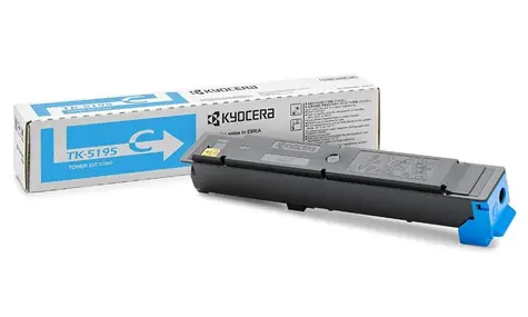 Kyocera TK-5195C Toner modrá / pro  TASKalfa 306ci & 307ci / výtěžnost až 7.000 stran
