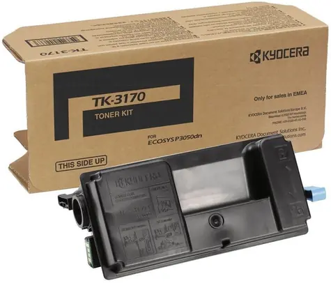 Kyocera TK-3170 Toner černá / pro ECOSYS P3050dn & P3055dn & P3060dn / výtěžnost až 15.500 stran