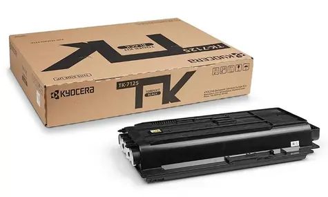 Kyocera TK-7125 Toner černá / pro TASKalfa 3212i / výtěžnost až 20.000 stran