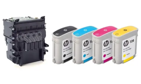 HP F9J81A originální tisková hlava 729 / pro HP DesignJet T730 & T830